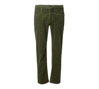 Cordhose PIERRE CARDIN "Laval", Herren, Gr. W38/L30, Länge 30, grün (dusty olive), Obermaterial: 99% Baumwolle CO. 1% Elasthan EL., uni, regular fit, Hosen Cordhose, mit Knopfverschluss (51898544-38)