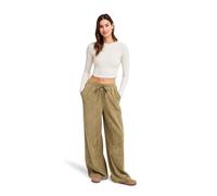 Cordhose ROXY "Lekeitio Knit", Damen, Gr. S, grün (olivgrün), Obermaterial: 68% Baumwolle, 30% Polyester, 2% Elasthan., Hosen Cordhose (34257420-S) olivgrün