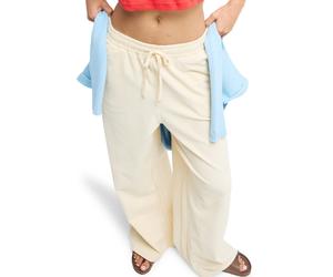 Cordhose ROXY "Lekeitio Knit", Damen, Gr. XL, beige (parchment), Obermaterial: 68% Baumwolle, 30% Polyester, 2% Elasthan., Hosen Cordhose (59182915-XL) parchment