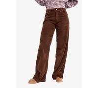 Cordhose ROXY "SURF CRUSH CORD", Damen, Gr. M, N-Gr, chestnut, Hosen Cordhose, aus Baumwolle, auch in großen Größen (10886839-M) chestnut