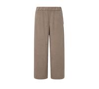 Cordhose S.OLIVER CURVE, Damen, Gr. 46, N-Gr, beige (taupe), Cord, Obermaterial: 100% Polyester, unifarben, bequem lang, Hosen Cordhose, mit Elastikbund / Große Größen (41229155-46) taupe