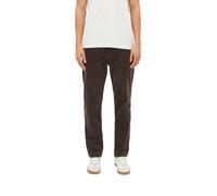 Cordhose S.OLIVER, Herren, Gr. 30, Länge 32, schwarz braun, Cord, Obermaterial: 98% Baumwolle, 2% Elasthan, unifarben, normal lang, Hosen Cordhose, mit Bindeband / mit Stretch (93832023-30) schwarz br