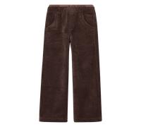 Cordhose S.OLIVER JUNIOR, Mädchen, Gr. 122, N-Gr, braun, Cord, Obermaterial: 88% Polyester, 10% Polyamid, 2% Elasthan, unifarben, baggy fit lang, Hosen Cordhose, im Baggy Style / Gummizug / für Boys (