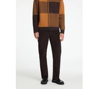 Cordhose SELECTED "SLH196-STRAIGHT MILES CORD PANT W NOOS", Herren, Gr. 28, Länge 32, braun (chocolate torte), Web, Obermaterial: 98% Baumwolle, 2% Elasthan, unifarben, straight fit normal, Hosen Cord