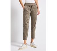 Street One Cordhose Style Bonny Loose Fit knöchelfrei mit Taschen Damen 44/28 bark braun