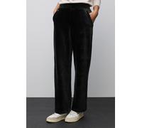 Cordhose STREET ONE, Damen, Gr. 44, Länge 30, schwarz, Cord, Obermaterial: 60% Baumwolle, 38% Polyester, 2% Elasthan. Futter: 100% Polyester, casual, lang, Hosen, mit Stretch und seitliche Taschen (95