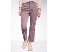 Cordhose STREET ONE STUDIO, Damen, Gr. 32, Länge 28, hazy rose, Web, 98% Baumwolle, 2% Elasthan, unifarben, comfort fit knöchelfrei, Hosen Cordhose, in Cord-Optik (76399524-32) hazy rose