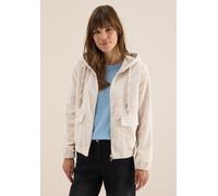Cordjacke CECIL, Damen, Gr. S (38), beige (oat milk beige), Stoff, Obermaterial: 90% Polyester, 9% Nylon, 1% Elasthan; Futter: 100% Polyester, unifarben, normal normal, ohne Ausschnitt, elastischer Bu