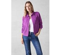 Cordjacke CECIL Gr. XXL (46), lila (iced violet) Damen Jacken (23319044-XXL) iced violet