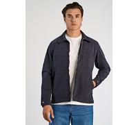 Cordjacke LINDBERGH "Cordhemd Modern Fit", Herren, Gr. M, blau (navy), Obermaterial: 98% Baumwolle, 2% Elasthan, Jacken (45845832-M) navy