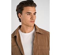 Cordjacke LINDBERGH "Cordhemd Modern Fit", Herren, Gr. XXL, beige (sand), Obermaterial: 98% Baumwolle, 2% Elasthan, Jacken (71222135-XXL) sand