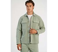 Cordjacke LINDBERGH, Damen, Gr. XL, sage grün, Web, Obermaterial: 98% Baumwolle, 2% Elasthan, unifarben, normal hüftbedeckend, Rundhals, 1-Knopf-Manschette, Jacken, mit Knopfverschluss (97985305-XL) s