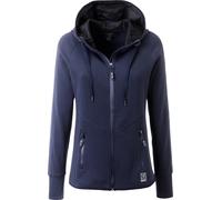 Cordjacke LPO "Damen-Sportjacke-Veloria", Damen, Gr. 46 (L), blau (night sky), 47% Baumwolle, 46% Polyester, 7% Elasthan, Jacken (24705421-46) night sky
