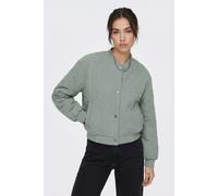 Cordjacke ONLY "ONLSAP CORDUROY BOMBER CC OTW", Damen, Gr. XS, jadeite detail:2 tones schwarzer lining, Cord, Obermaterial: 100% Baumwolle, unifarben, normal, Jacken Cordjacke, gesteppte Details (8313