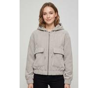 Cordjacke ONLY "ONLSUVA CORDUROY PAD SHORT JACKET CC OTW", Damen, Gr. M, pumice stone, Cord, Obermaterial: 92% Polyester, 8% Nylon, unifarben, regular fit, Jacken (59915623-M) pumice stone