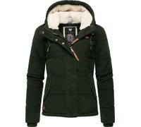 Cordjacke RAGWEAR "Wuggys", Damen, Gr. M (38), grün (olivgrün), Obermaterial: 100% Baumwolle. Futter: 100% Polyester. Wattierung: 100% Polyester, bequem hüftbedeckend, hoch geschlossener Ausschnitt, Ä