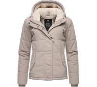 Cordjacke RAGWEAR "Wuggys", Damen, Gr. S (36), beige (ecru), Obermaterial: 100% Baumwolle. Futter: 100% Polyester. Wattierung: 100% Polyester, bequem hüftbedeckend, hoch geschlossener Ausschnitt, Ärme