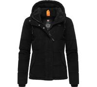Cordjacke RAGWEAR "Wuggys", Damen, Gr. XXL (44), schwarz, Obermaterial: 100% Baumwolle. Futter: 100% Polyester. Wattierung: 100% Polyester, bequem hüftbedeckend, hoch geschlossener Ausschnitt, Ärmel o
