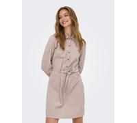 Cordkleid ONLY "ONLNESSA L/S CORD DRESS CC PNT", Damen, Gr. M, N-Gr, string, Obermaterial: 100% Baumwolle, unifarben, regular fit, Kleider Cordkleid (79448825-M)