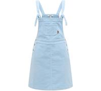 Cordkleid RAGWEAR "Zekke Cordy", Damen, Gr. M (38), Normalgrößen, hellblau, Cord, Material: 98% Baumwolle, 2% Elasthan, A-Linie kurz, eckiger Ausschnitt, verstellbar, Kleider, Damen Latzkleid aus Baby