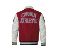 Cordon Sport Herren Lederjacke Bronx red (DE/NL/SE/PL, Alphanumerisch, XL, Regular, Regular, red)