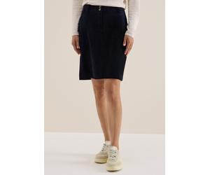 Cordrock CECIL, Damen, Gr. 32, blau (urban dunkelblau), Cord, 90% Polyester, 9% Nylon, 1% Elasthan, unifarben, normal Mini, Röcke, in Cord-Optik (74422943-32) urban dunkelblau