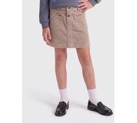 Cordrock KIDS ONLY "KOGAMAZING GLOBAL HW CORD SKIRT PNT NOOS", Mädchen, Gr. 158, beige (goat), Cord, Obermaterial: 98% Baumwolle, 2% Elasthan, unifarben, regular fit kurz, Röcke (92655808-158) goat