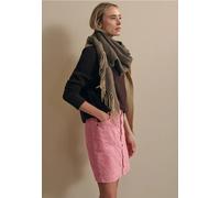 Minirock STREET ONE, Damen, Gr. 42, powder pink, Web, 82% Baumwolle, 16% Polyester, 2% Elasthan, unifarben, normal ca. Mitte Oberschenkel, Röcke (19416353-42) powder pink