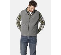 Cordweste BABISTA "Steppweste ROMATICA", Herren, Gr. 58, grün (dunkelgrün grau), Obermaterial: 100% Baumwolle CO., Westen (45094515-58) dunkelgrün grau