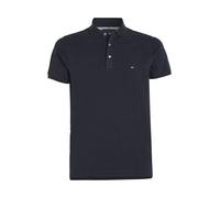 Tommy Hilfiger Poloshirt 1985 Slim Polo Herren Kurzarm Piqué Blau (Desert Sky) Größe M