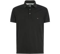 Tommy Hilfiger Herren Poloshirt 1985 Slim Fit Kurzarm Schwarz Größe L