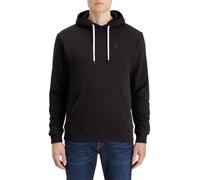 SCOTCH&SODA Herren Hoodie - Core, Logo Sweatshirt, Kapuze, einfarbig, Baumwolle Schwarz S