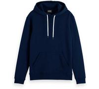SCOTCH&SODA Herren Hoodie - Core, Logo Sweatshirt, Kapuze, einfarbig, Baumwolle Dunkelblau 2XL