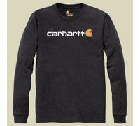 Core Logo T-Shirt L/S Men S grau - carbon heather