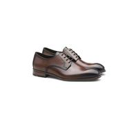 LLOYD Herren Schnürhalbschuhe CORE Plus 110, Männer sportliche Schnürer,Normalweit,Leder-Sohle,herrenschuh,männer,Damen,Men, Cigar, 44 EU / 9.5 UK