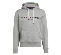 Tommy Hilfiger Herren Hoodie Core Tommy Logo mit Kapuze, Grau (Cloud Heather), XL