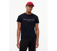 CORE TOMMY LOGO TEE JET BLACK - Gr. - XL