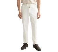 Scotch & Soda Tapered Fit Stoffhose mit Tunnelzug Modell 'WARREN' in Offwhite, Größe 30/32