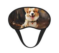 Corgi Schlafmaske für Hunde, zum Schlafen, Verdunkelung, für Männer und Frauen, Schlafmaske, bequeme Augenbinde, Lidschatten für Nachtschlaf, Reisen, Nickerchen, Büro