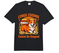 Corgi Zoomie kann Nicht gestoppt Werden Comfort Colors Adult Heavyweight T-Shirt