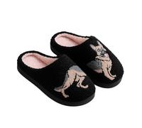 corimori Hausschuhe mit netten Motiven 02 Schäferhund,EU 40-41 (Etikett CN 42-43)