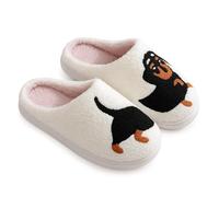 corimori Hausschuhe mit netten Motiven 04 Dackel,EU 38-39 (Etikett CN 40-41)