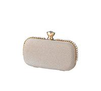 CORIOS Abendtasche Damen Strass Clutch Tasche Shiny Diamant Handtasche Klein Tasche Elegante Handtasche Schultertasche Umhängetasche Hochzeit Abschlussball Party Brauttasche Champagner