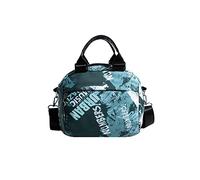 CORIOS Canvas Schultertasche Damen Handtasche Leicht Umhängetasche Henkeltasche Casual Tragetasche Tote Beutel Arbeit Schule Einkaufen Reise Alltag Henkeltaschen Grün