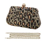 CORIOS Clutch Damen Luxus Abendtasche Glitter Handtasche Glänzend Umhängetasche Elegant Schultertasche Portemonnaie Tasche für Cocktailparty Abendparty Tanzparty Geburtstag Gold