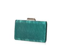 CORIOS Damen Abendtasch Plissierte Clutch Tasche Elegante Schultertasche Klein Tasche Formale Handtasche Luxuriös Umhängetasche Hochzeit Abschlussball Party Brauttasche für Frauen Grün