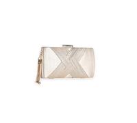 CORIOS Damen Abendtasche Fransen Clutch Tasche Elegante Schultertasche Kettentasche Tasche Luxurious Handtasche Hochzeit Brautbörse Klein Umhängetasche Gold