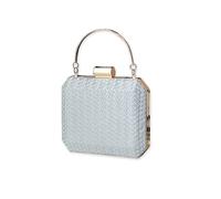 CORIOS Damen Abendtasche Funkelnd Handtasche Glänzend Umhängetasche Glitzer Henkeltasche Hochzeit Brautbörse Elegant Schultertasche Cocktail Party Abschlussball Tasche für Frauen Silber