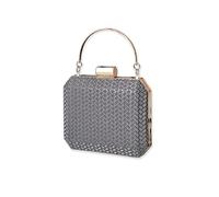 CORIOS Damen Abendtasche Funkelnd Handtasche Glänzend Umhängetasche Glitzer Henkeltasche Hochzeit Brautbörse Elegant Schultertasche Cocktail Party Abschlussball Tasche für Frauen Schwarz