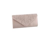 CORIOS Damen Abendtasche Glitter Strass Clutch Tasche Envelope Henkeltasche Glänzend Umhängetasche Glitzer Hochzeit Brautbörse Elegante Schultertasche für Hochzeit Abschlussball Bankett-Party Aprikose
